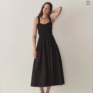 DÔEN Marianne Dress in Black - Size Small